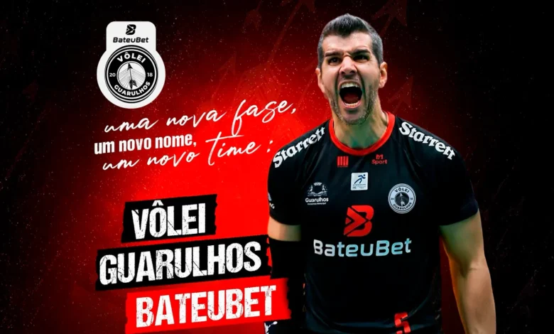 Bateu Bet patrocinadora do Vôlei de Guarulhos