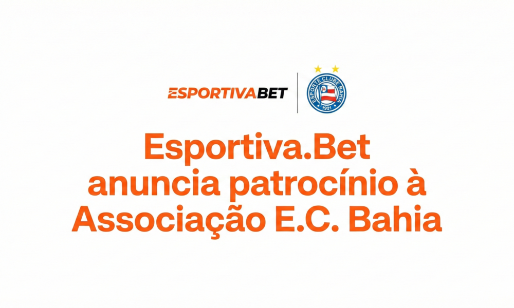 Esportiva.Bet Anuncia Patrocínio à Associação Esporte Clube Bahia